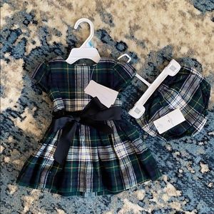 Ralph Lauren Green Plaid Dress